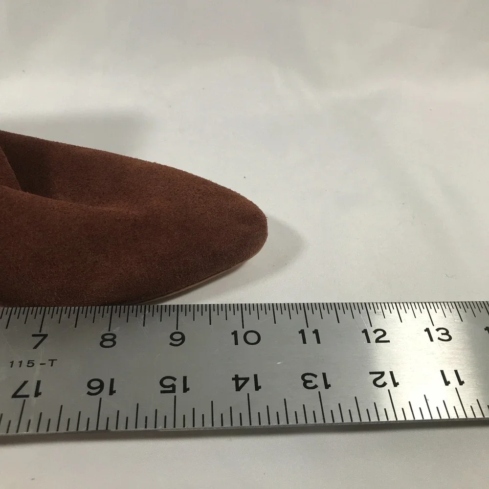 Lucky‎ Brand Womens Suede Ankle Boots M/41 Brown Leather Upper Zaprika Size 9.5